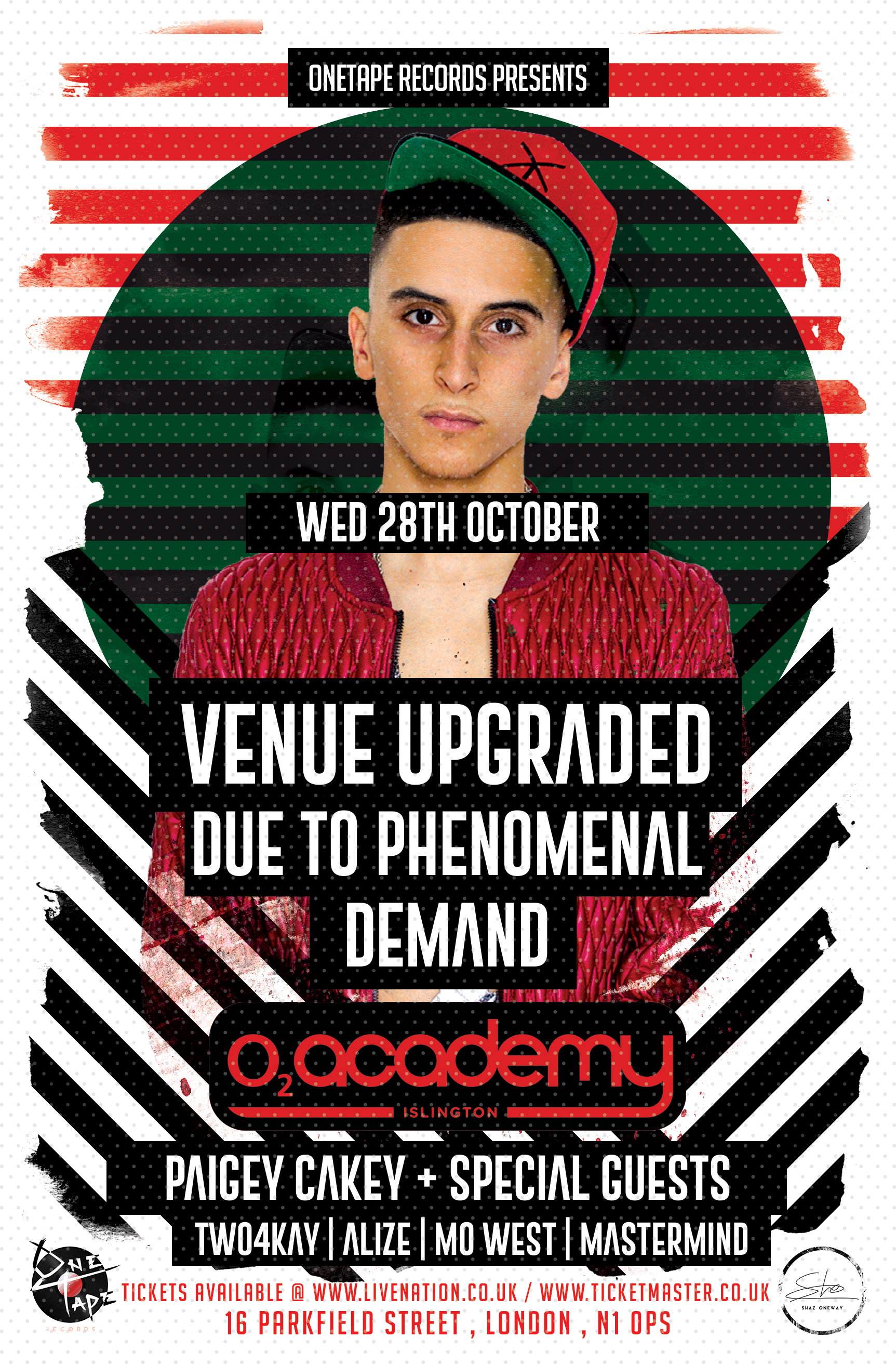 GEKO HEADLINE O2 ACADEMY2 ISLINGTON, OCTOBER 2015