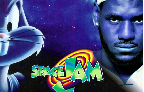 Lebron James in Space Jam 2