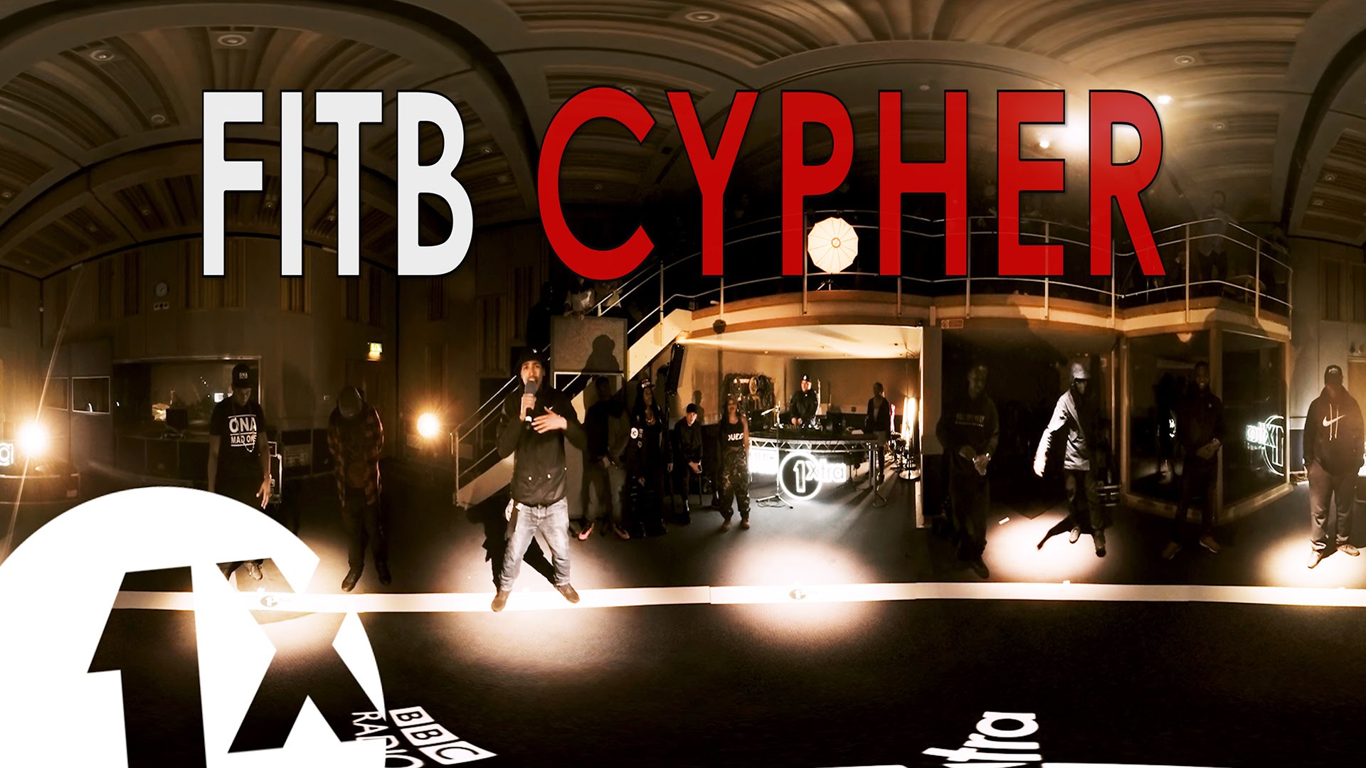 Fire In The Booth Cypher in 360