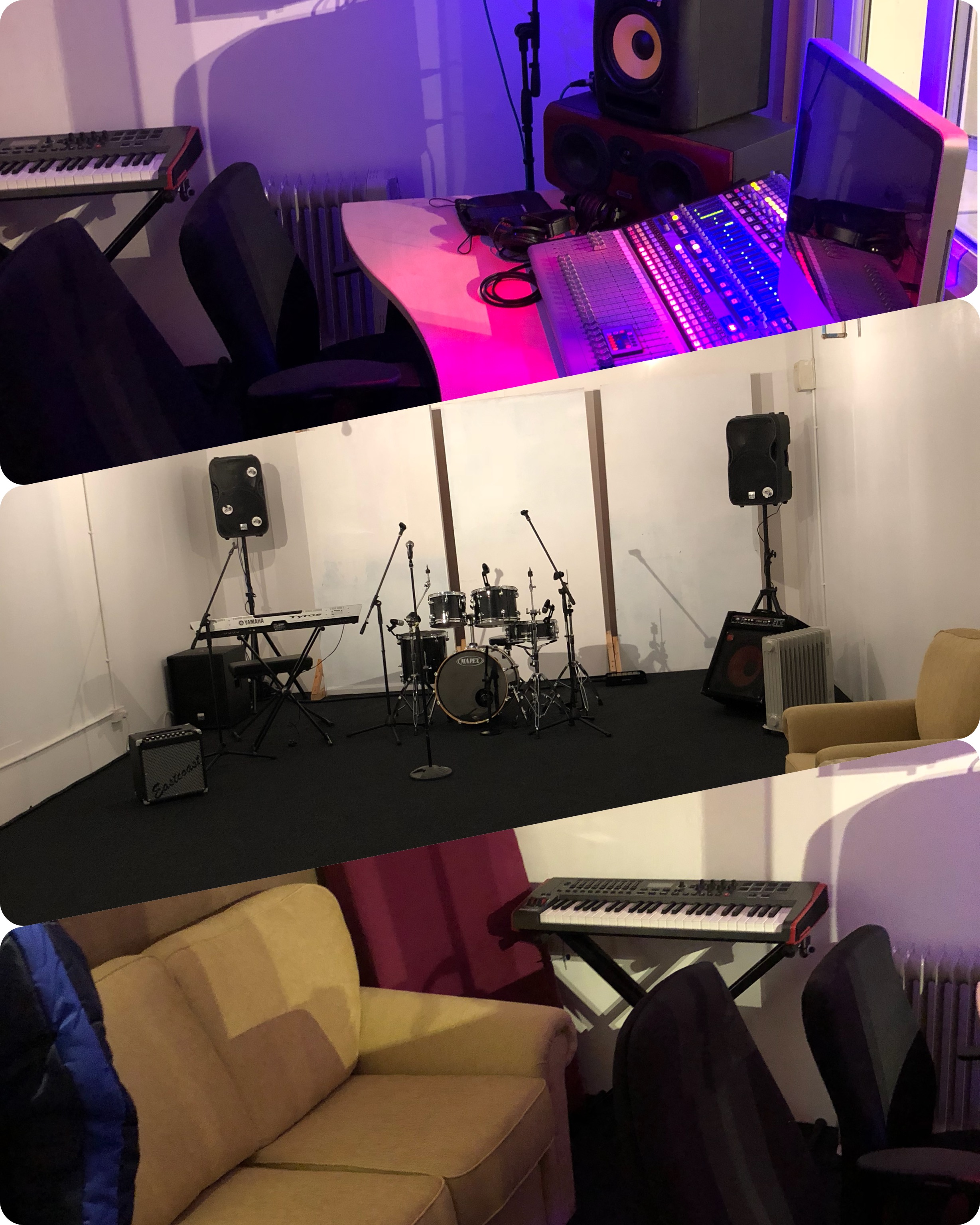 Pie Studios - Rehearsal Rooms and Recording Studios in Stockport