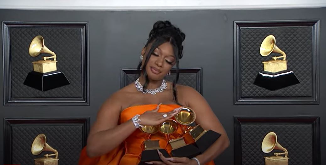 Huge Grammy success for Megan Thee Stallion