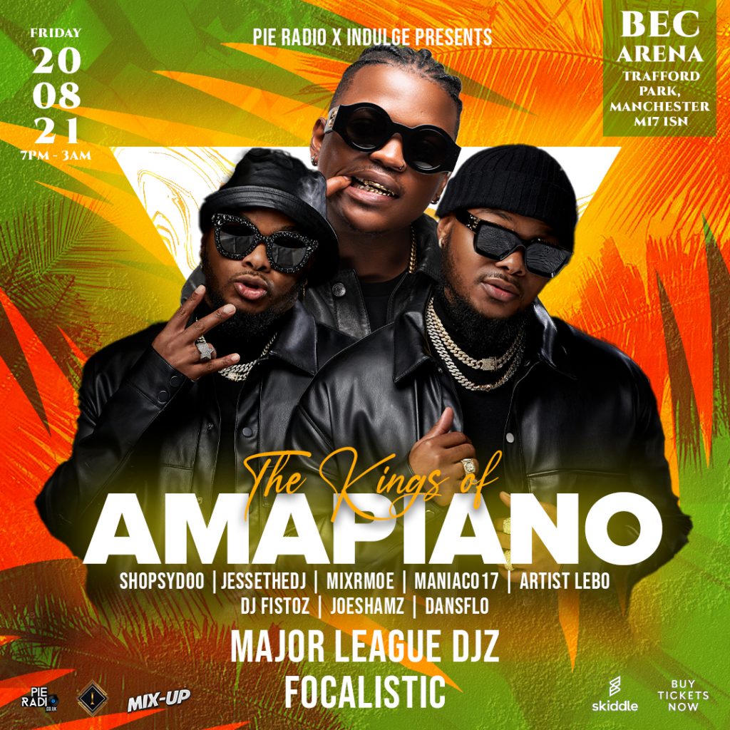 FOCALISTIC JOINS THE MAJOR LEAGUE DJZ FOR ‘KINGS OF AMAPIANO’ IN MANCHESTER 