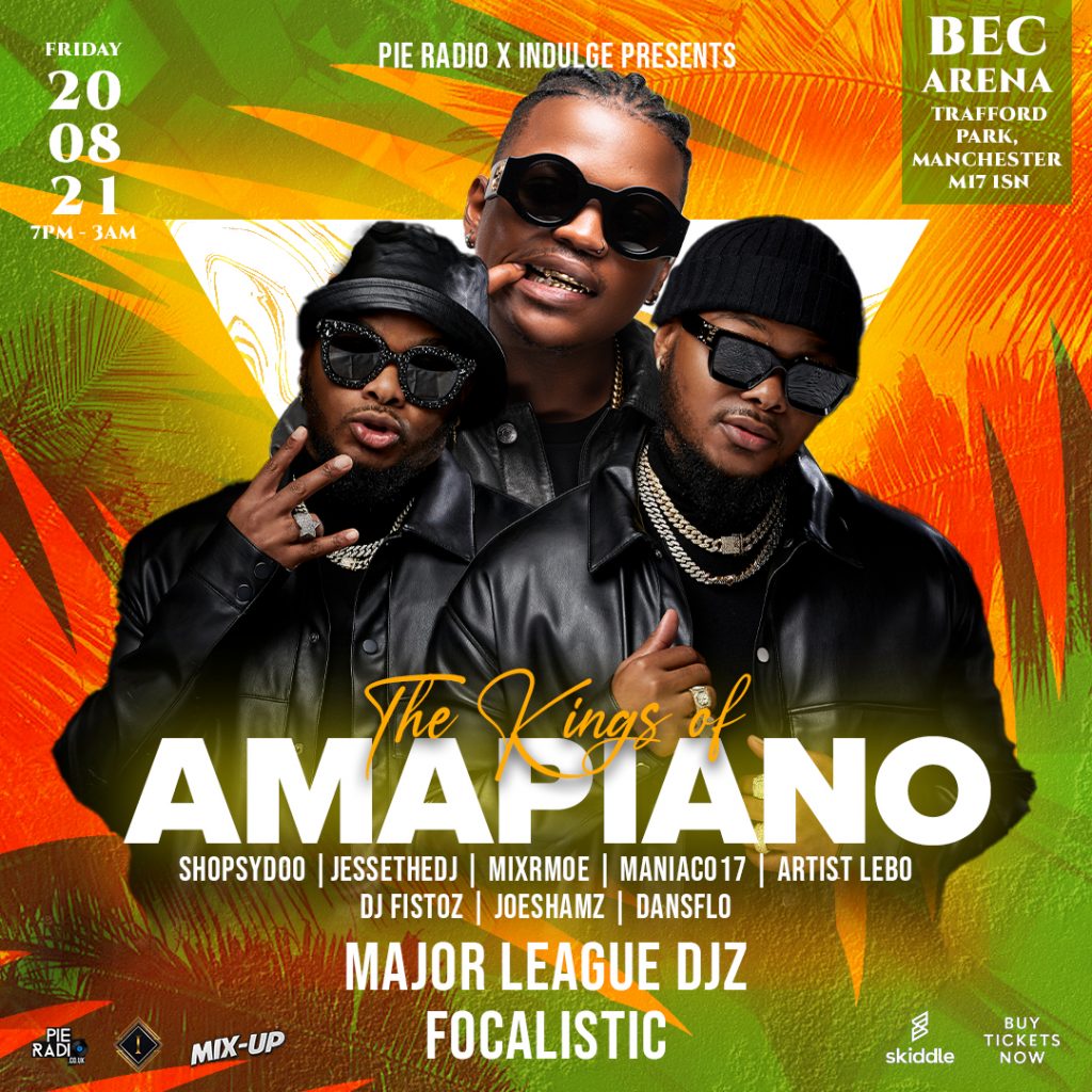FOCALISTIC JOINS THE MAJOR LEAGUE DJZ FOR ‘KINGS OF AMAPIANO’ IN MANCHESTER