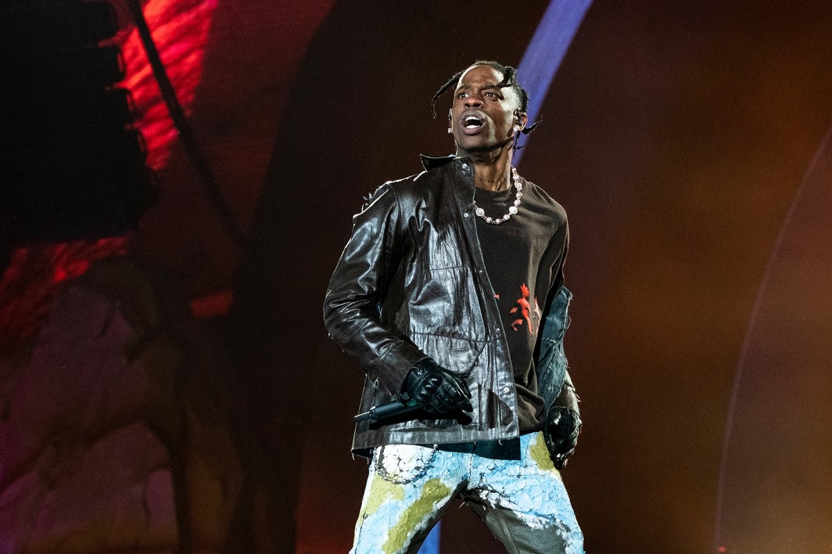 Travis Scott performs for the first time since Astroworld tragedy