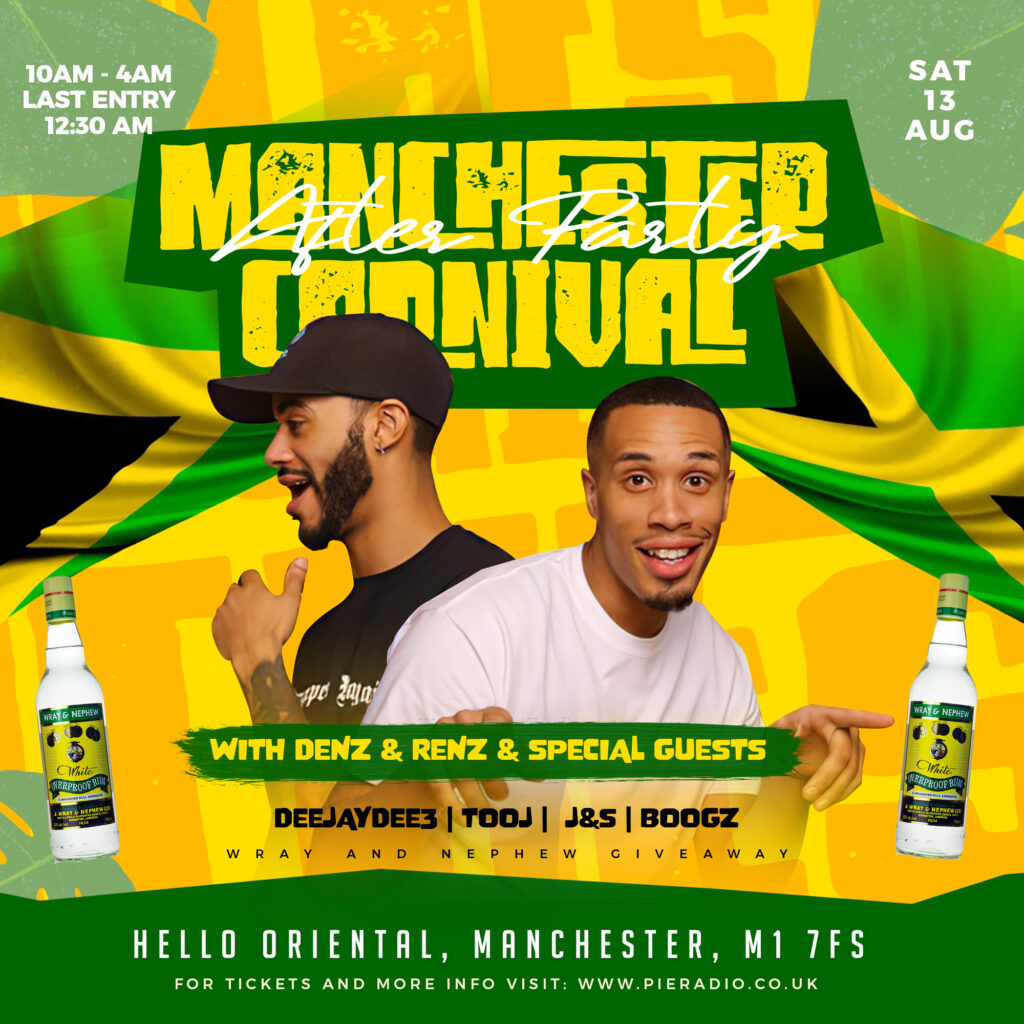 Manchester Carnival After Party With Denz & Renz Plus Friends