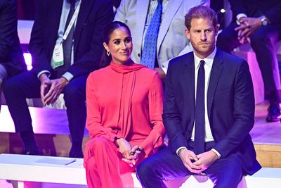 The Duke and Duchess of Sussex Arrive in Manchester to Celebrate Change-Making Young People